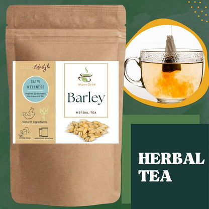 Satvi Wellness Barley Tea | Barley Tea Bag | Herbal Tea