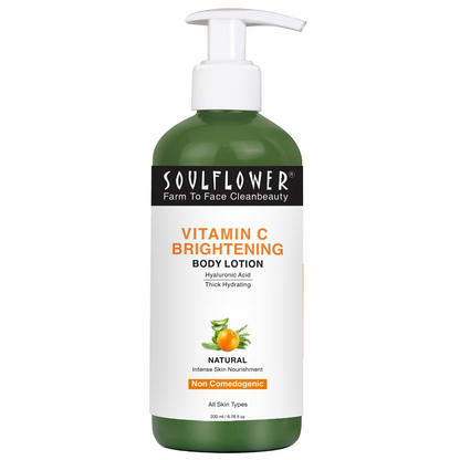 Soulflower Vitamin C Brightening Body Lotion