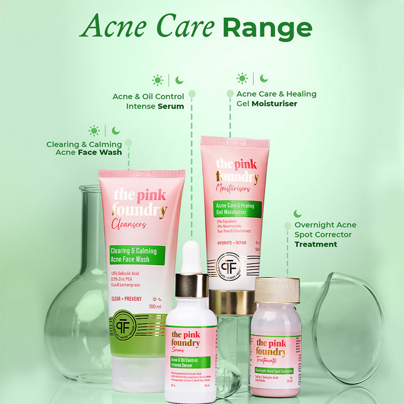 The Pink Foundry Acne & Oil Control Intense Face Serum with 2% Salicylic Acid