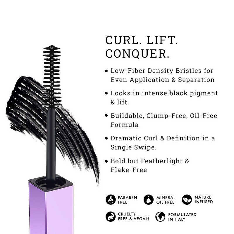 LOVETC Curl, Conquer, Etc Hypercurl Volumising Mascara - Got Your Black