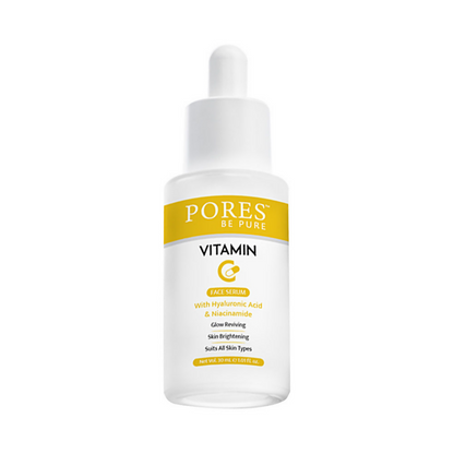Pores Be Pure Vitamin C Serum With Ethyl Ascorbic Acid & Hyaluronic Acid