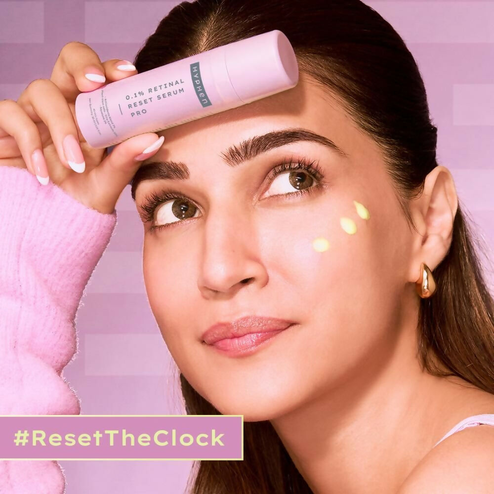 Hyphen By Kriti Sanon Golden Hour Glow Serum & 0.1% Retinal Reset Serum Pro Combo