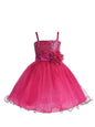 Asmaani Baby Girl's Pink Color Satin A-Line Frock (AS-DRESS-22135)