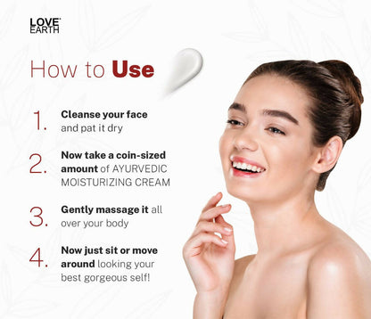 Love Earth Ayurvedic Moisturizing Cream