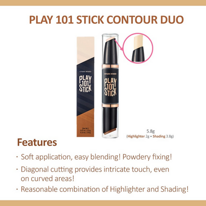 Etude House Play 101 Stick Contour Duo - 2 Intense
