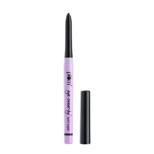 Plum Eye-swear-by Kohl Kajal - Deep Black