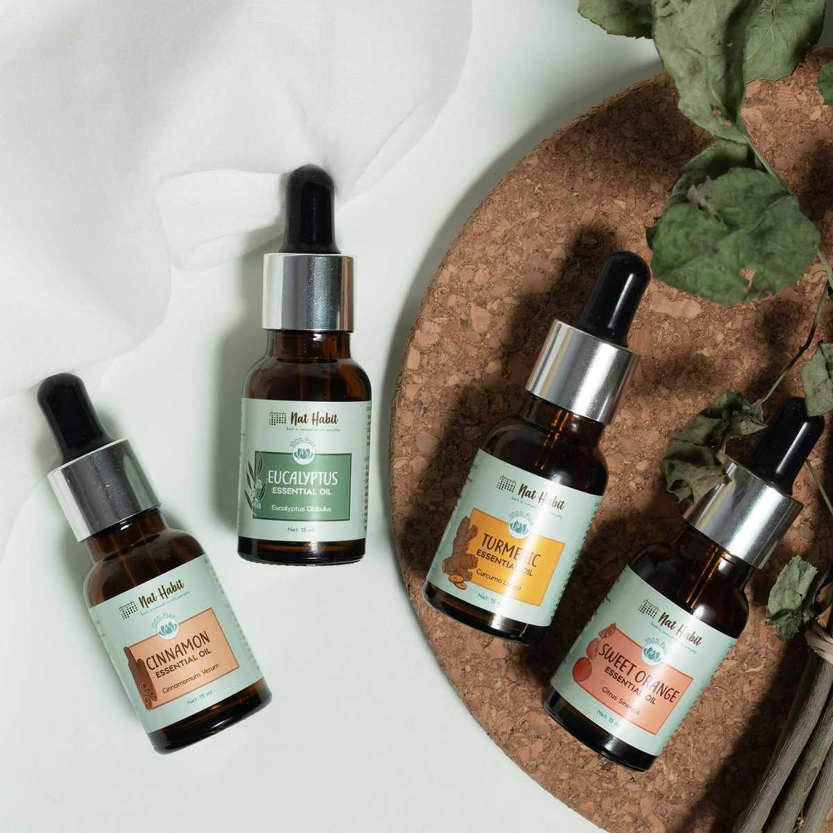 Nat Habit Nilgiri Eucalyptus Essential Oil