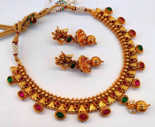 Kemp Antique Multicolor Necklace Set