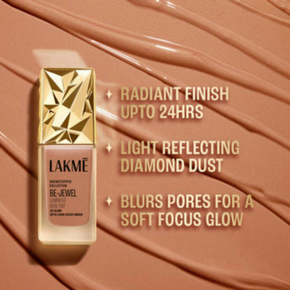 Lakme Absolute Luminous Skin Tint Foundation - Neutral Honey