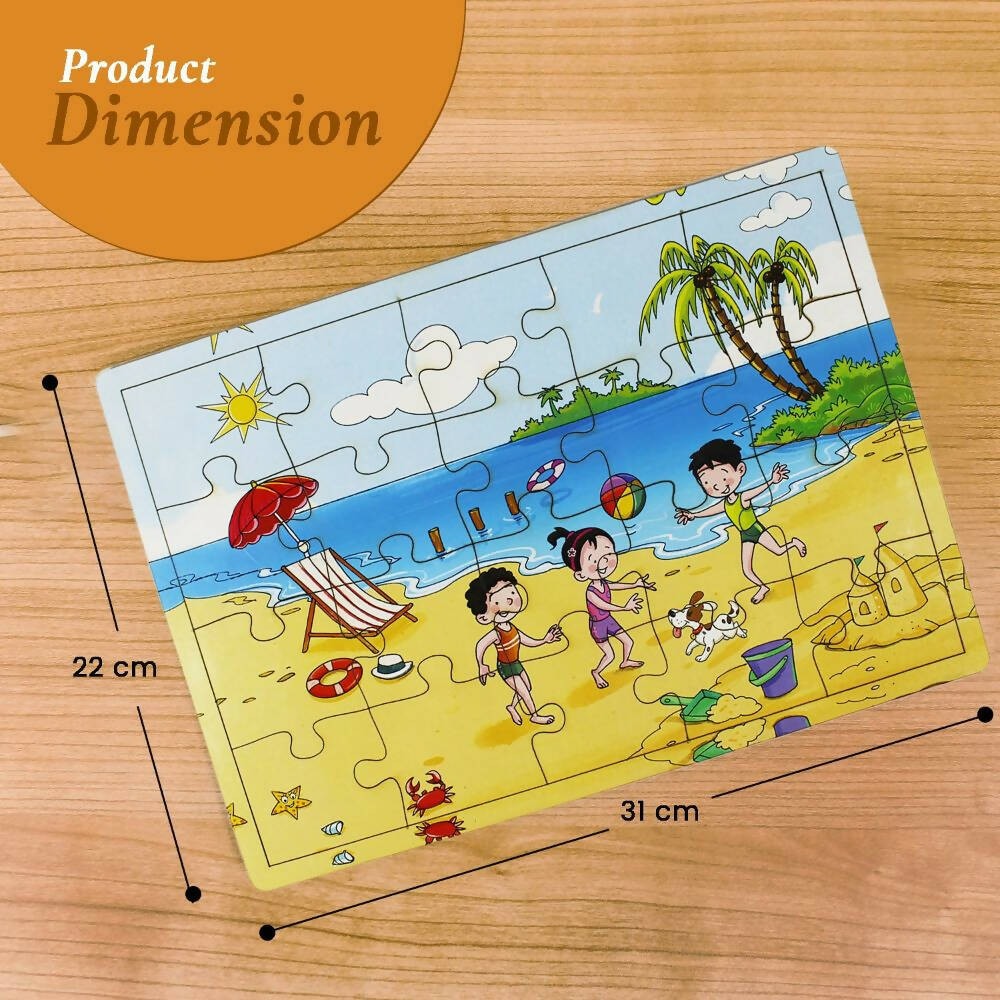Matoyi Jigsaw Puzzles For Kids: Set of 3 Puzzles