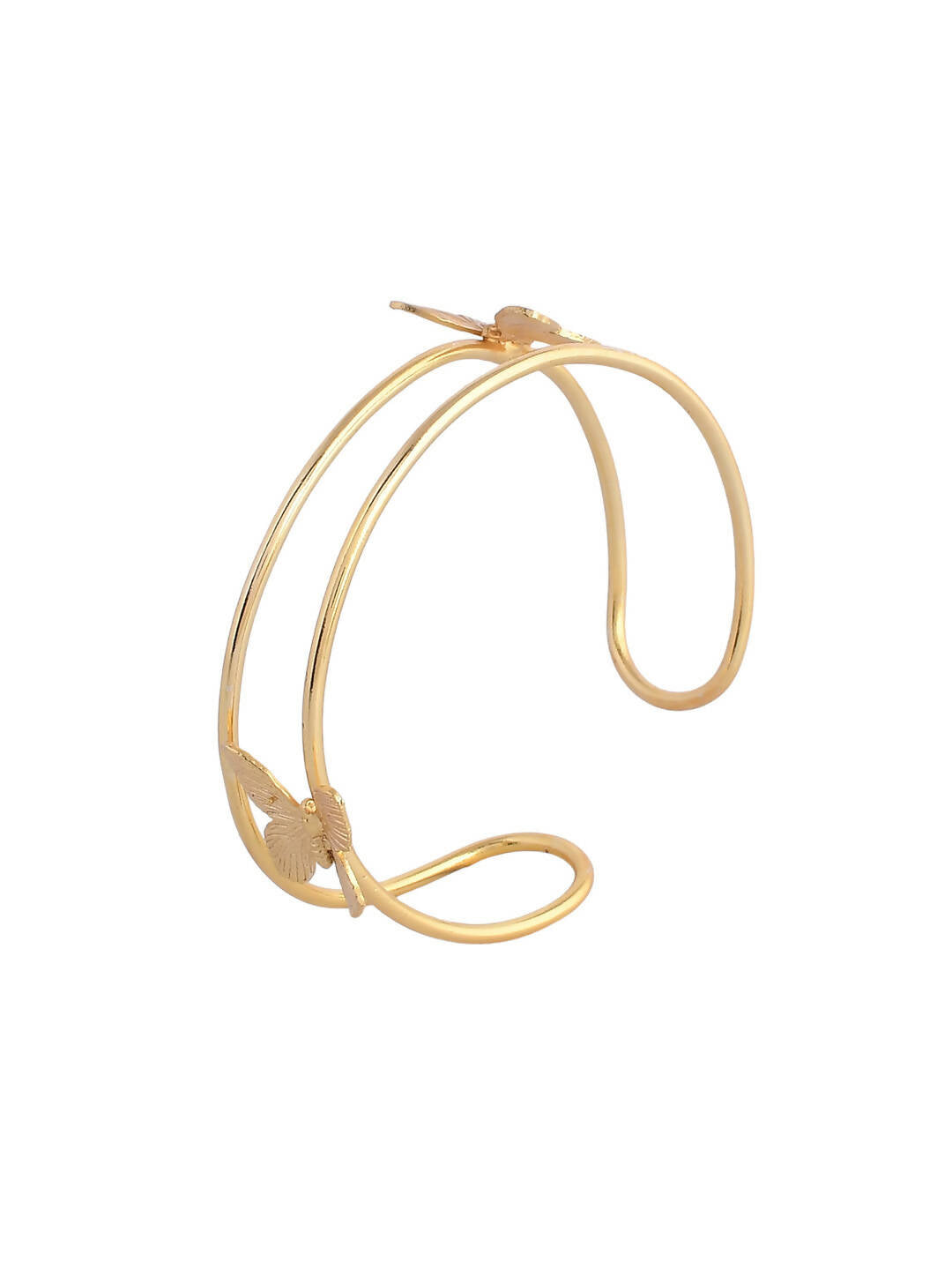 VOJ Women Gold Color stainless steel Bracelet