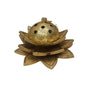Tamas Brass Handcrafted Lotus Dhoop Stand with Antique Finish