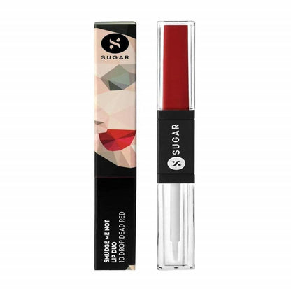 Sugar Smudge Me Not Lip Duo - Drop Dead Red (Red)