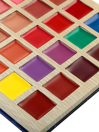 De'Lanci 25 Color Matte Multi Shade Lip Palette
