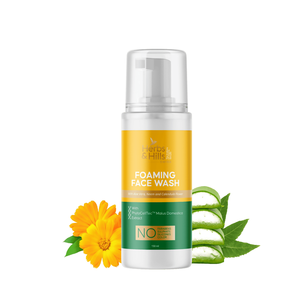 Herbs & Hills Foaming Face Wash (Swiss Range)