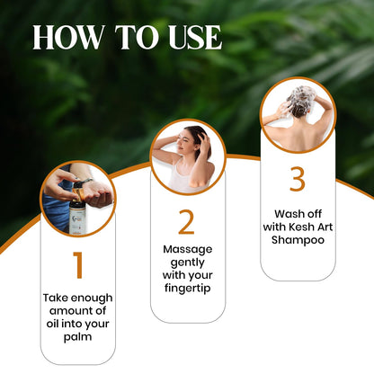 myUpchar Ayurveda Kesh Art Bhringraj Hair Growth Oil