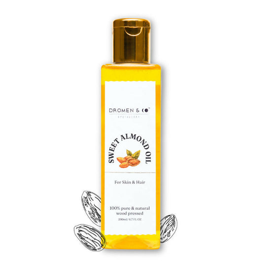 Dromen & Co Sweet Almond Oil For Skin & Hair
