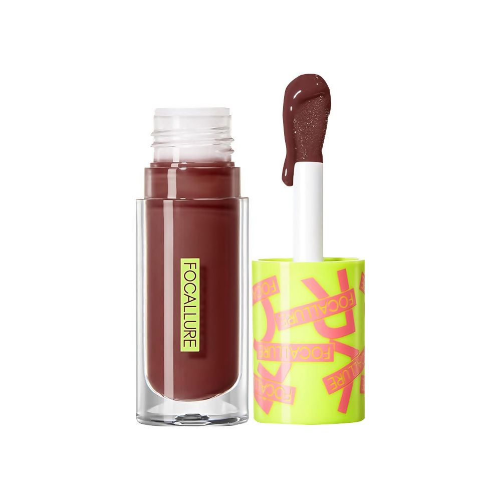 Focallure Shine Infused Lip Oil - Drip Coffee