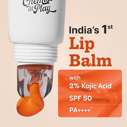 Chemist At Play Peach Lip Jelly Lip Balm With SPF 50 PA++++