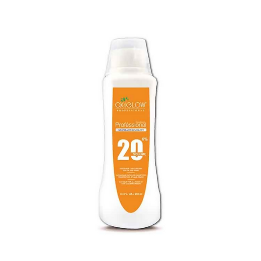Oxyglow Herbals Professional Hair Color Developer - 20 Volume (6%) Orange