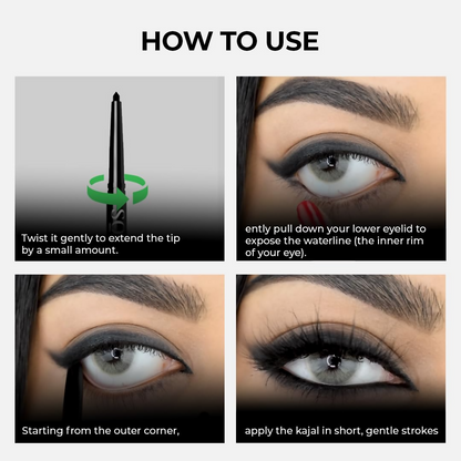SOKU Eye Play Matte Finish Black Kajal Stick