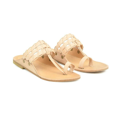 Stepsoft Natural Leather Kolhapuri Chappals For Men – Ideal For Kurta & Ethnic Wear