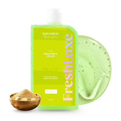 FreshLuxe Rain Forest Body Wash & Shower Gel