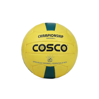 Cosco Rubber Throw Ball Size 5 (Yellow & Green)
