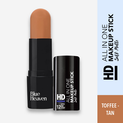 Blue Heaven HD All In One Make Up Stick - Toffee Tan