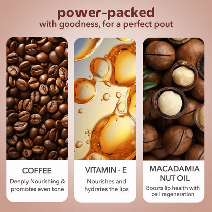 Lotus Herbals Lip Balm With SPF 15 - Cafe Mocha