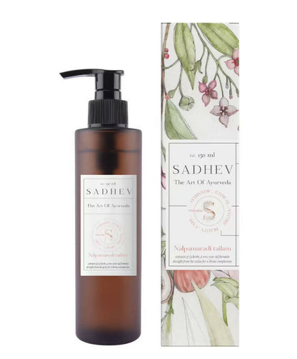 Sadhev Ayurvedic Brightening Nalpamaradi Tailam