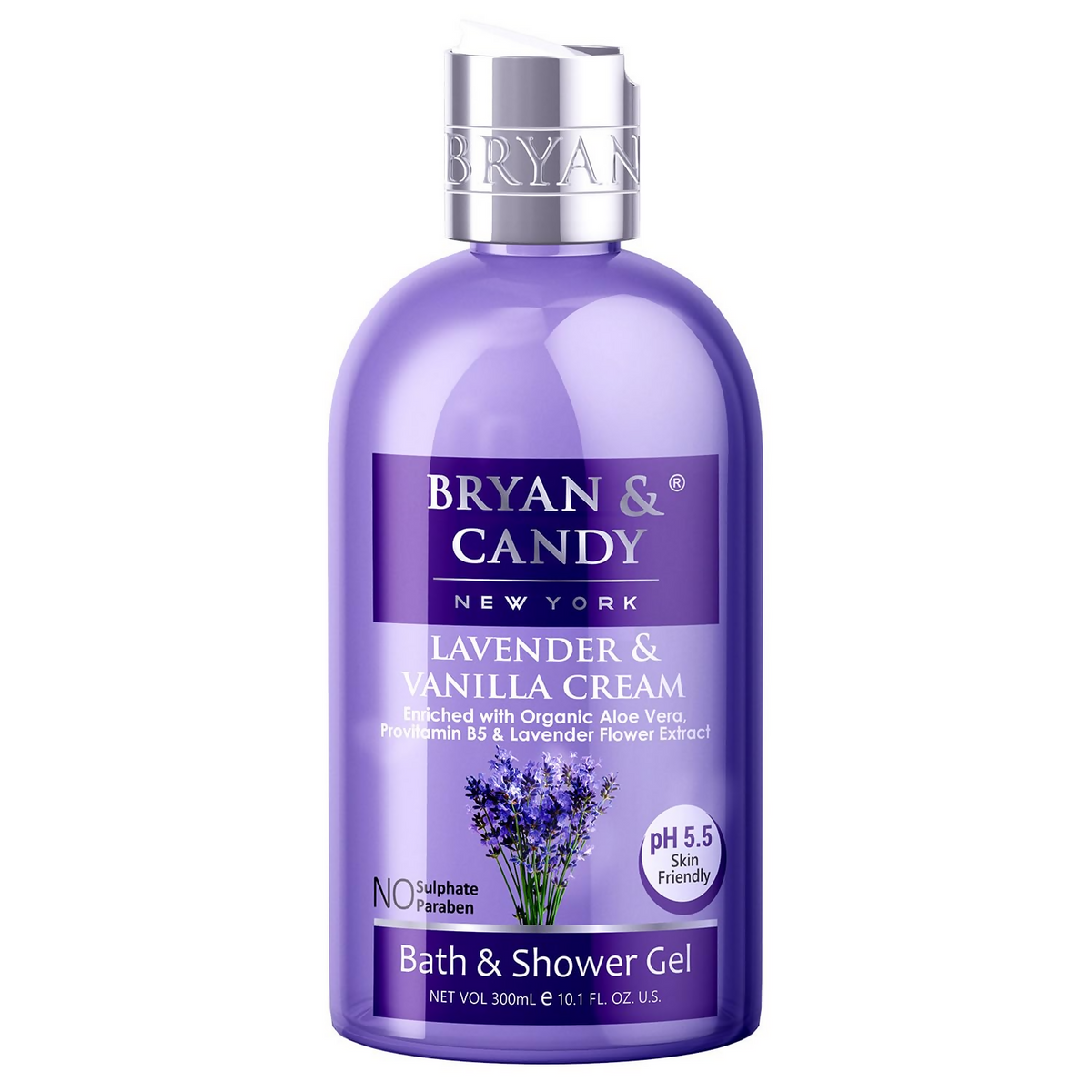 Bryan & Candy Lavender & Vanilla Cream Shower Gel