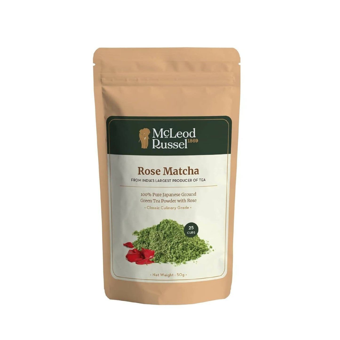 McLeod Russel 1869 Rose Matcha - 100% Pure Japanese Matcha Green Tea