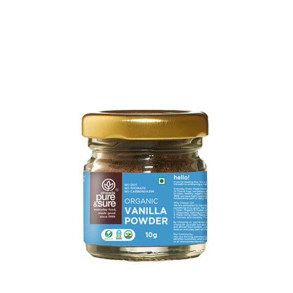 Pure & Sure Organic Vanilla Powder