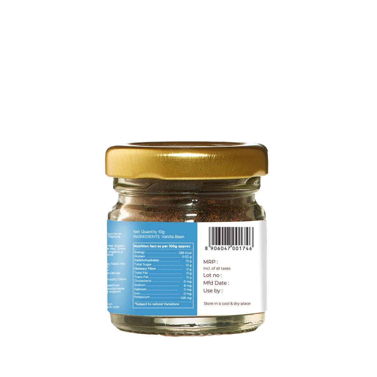 Pure & Sure Organic Vanilla Powder