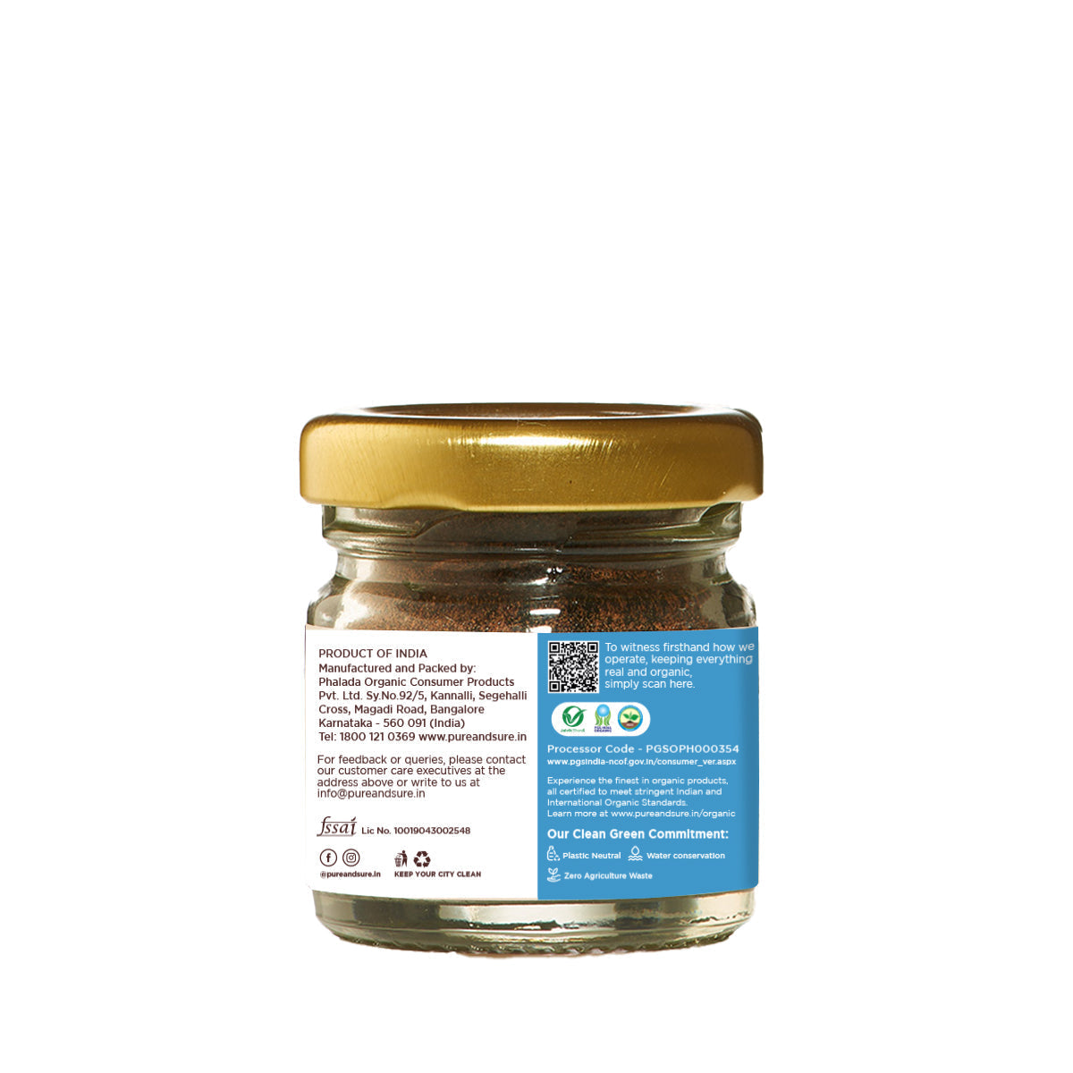 Pure & Sure Organic Vanilla Powder