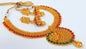 Multicolor kemp Temple Necklace Set
