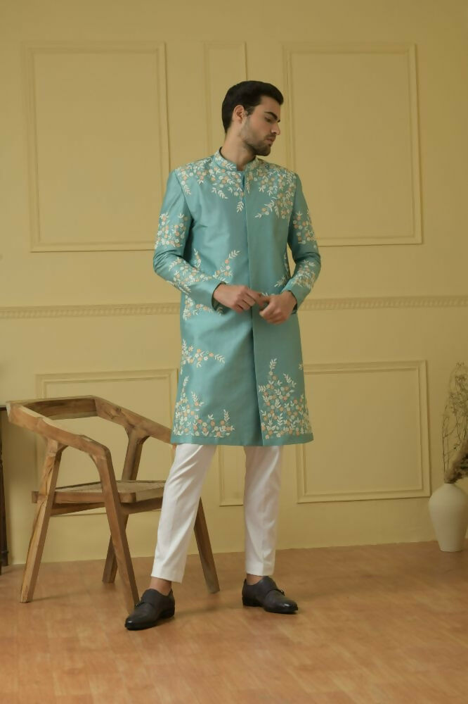 The Refined Timeless Sherwani by Hilo Design