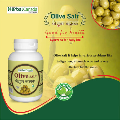 Herbal Canada Olive Salt (Jaitun Ka Namak)