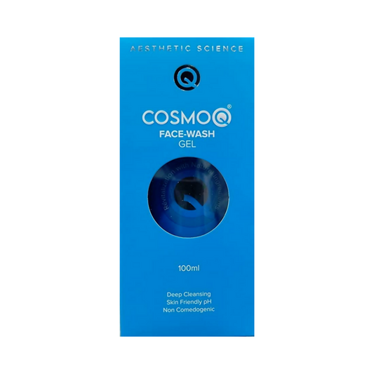 Cosmo Q Cleansing Face Wash Gel for Skin Purifying Formula with Moringa Extract