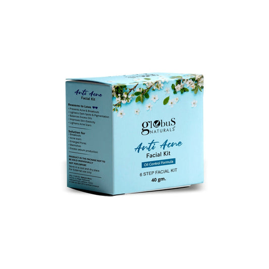 Globus Naturals Anti Acne 6 Step Facial Kit