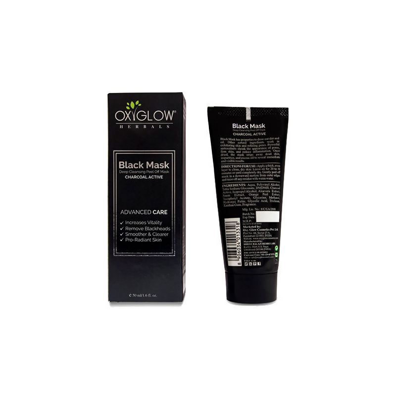 Oxyglow Herbals Black Mask