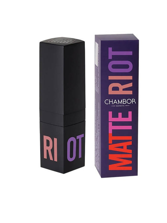 Chambor Purple Matte Riot Lipstick 258