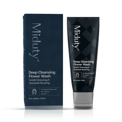 Miduty Deep Cleansing Flower Face Wash