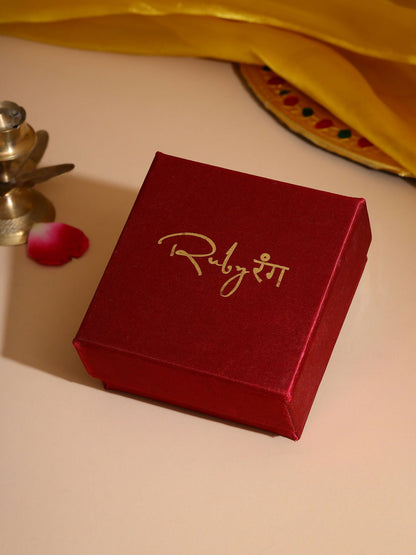 Ruby Raang Gold Half Moon Hair Jewelry