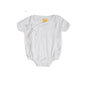 Sunshine Baby Cute Organic Muslin Cotton Kimono Rompers For Babies - White