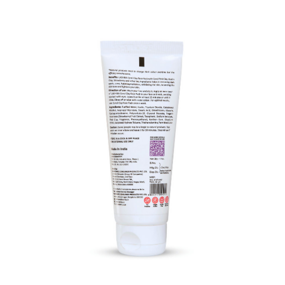 Lashika Coral Clay Face Pack