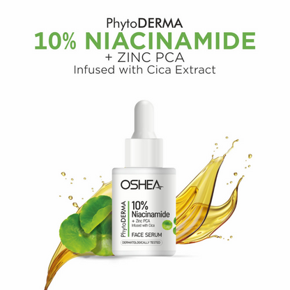 Oshea Herbals Phytoderma 10% Niacinamide plus Zinc Pca Face Serum