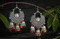Mominos Fashion Johar Kamal Women's Oxidised Multicolour Earrings
