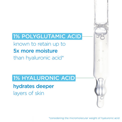 Simple 2% Hyaluronic Acid + Polyglutamic Acid Booster Serum